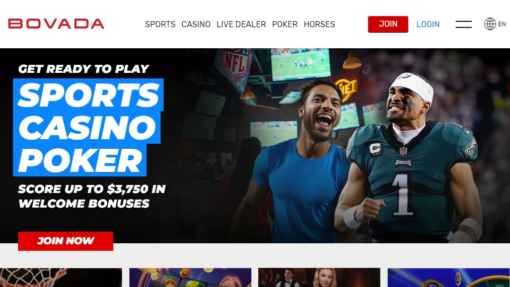 Bovada Casino Desktop screenshot